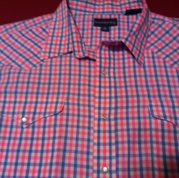 Panhandle Slim Men's XL Pearl Snap Short Sleeve - Picture 4 of 4